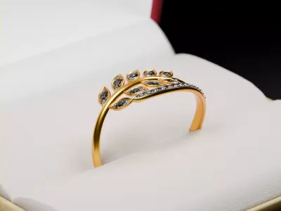 Print ready 3d Ring  3D print model