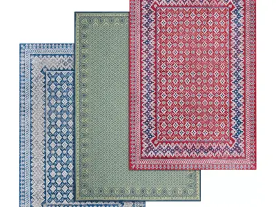 Rug Set 22300 3D model