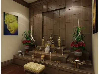 Tabernacle room 3D model