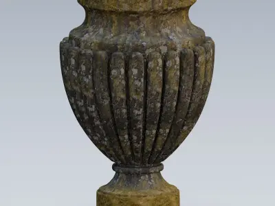 Garden urn planter30 3D model