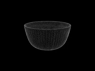 Anydrafts Bowl 02 Low-poly 3D model
