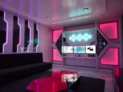 penthouse apartment 3D model