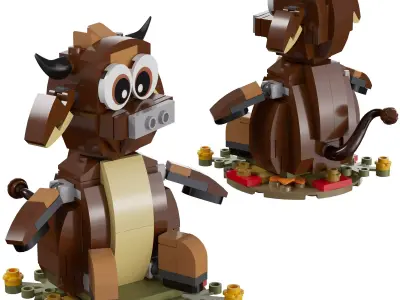 Lego - 40417 Year of the Ox 3D model