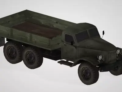Vehicle - Truck 11 Low-poly 3D model
