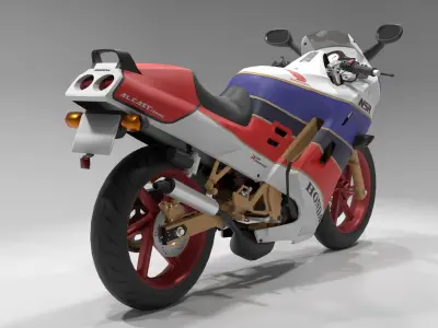 honda nsr 3D model