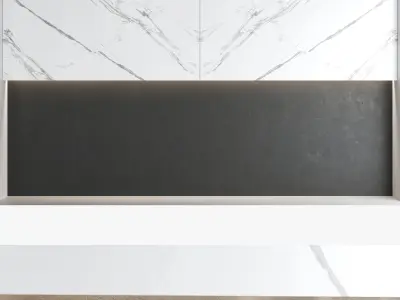 Decorative wall panel set 70 3D model