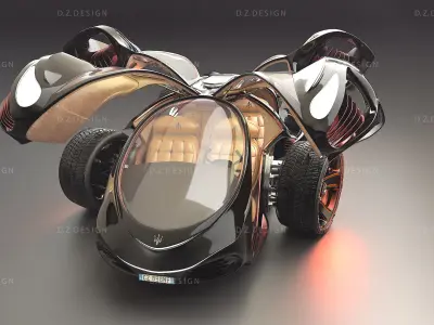 MASERATI DIABLO 3D model