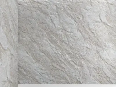 Rock wall 3 3D model