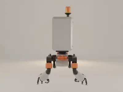 NieR Automata Pod Free low-poly 3D model