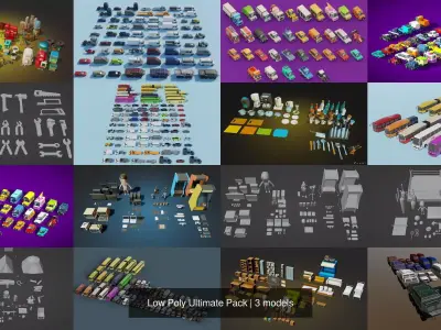 Low Poly Ultimate Pack