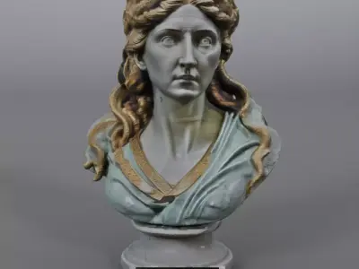 Bust of Frigga 3D model