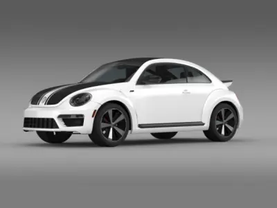 VW Beetle GSR 2013 3D model