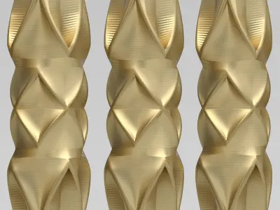 Twisted Baluster 3D model
