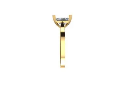 Ladies Diamond Ring   3D print model