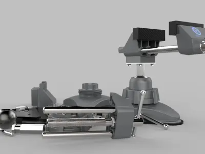 Portable Vice 3D model