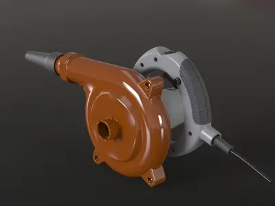 Electric Air Blower  3D print model