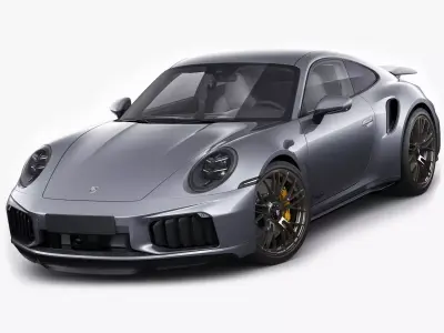Porsche 911 Turbo S 2026 3D model