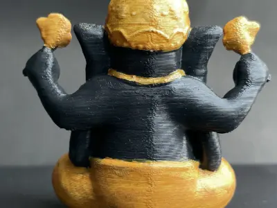 Ganesha lord figurine 3D print model