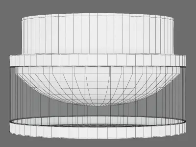 07227x Maturo Lightstar Recessed decorative spot lamp 3D model