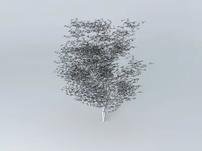 Tree corporate university Free 3D model
