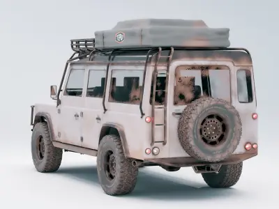 Land Rover Defender D110 Overlander 3D model