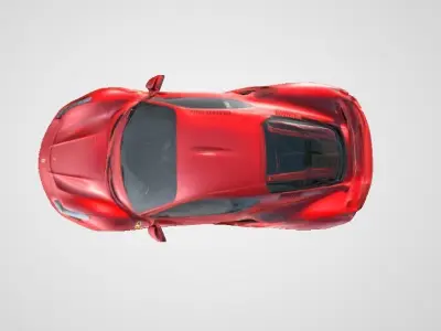  High-Resolution Realistic 3D Car Model 3D model