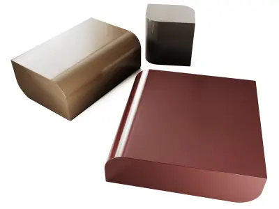 Tom Coffee Tables by Frigerio  3D model