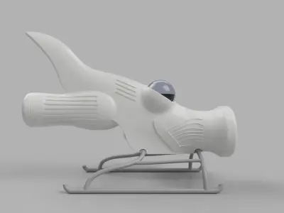 Concept art - Unbalanced Fly Free 3D print model