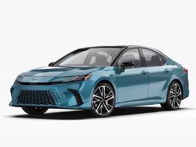 Toyota Camry Hybrid 2025 3D model
