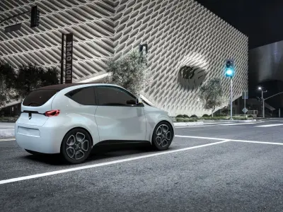 Electric Car - Dacia EV City Car  3D model