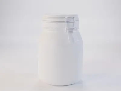 IKEA Korken Jar 34 oz Low-poly 3D model