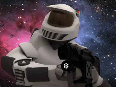Robot Soldier 3D model purchase