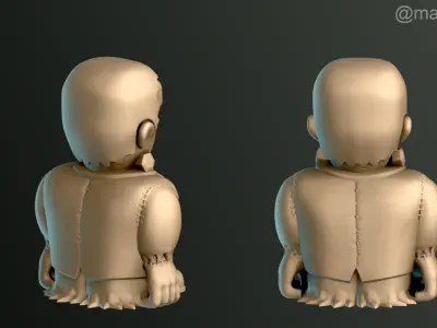 Halloween Pack 01 - Cute Spooky Decoration 3D print model