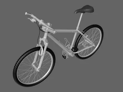 bicycle mountain bike 3D model
