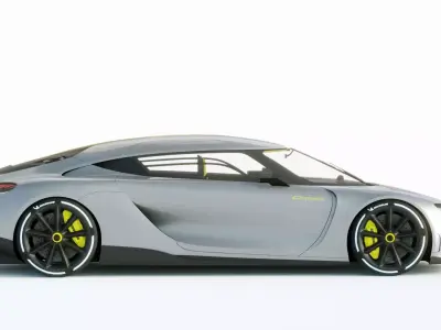Koenigsegg Gemera 2021 3D model