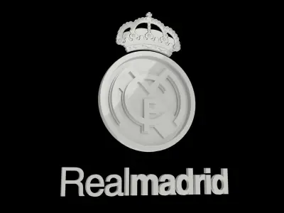 Real Madrid Escudo 3D model