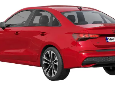 Audi A3 Sedan 2025 3D model
