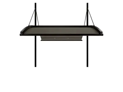 Motorized Pergola 6a worn steel 3D model