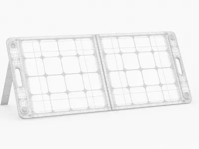 Jackery Portable Solar Panel 3D model