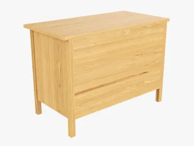 Chest of drawers 07 3D model