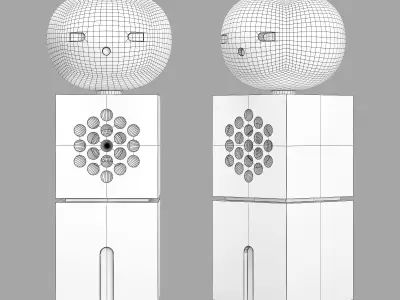 Teenage engineering choir CH-8 Miki speaker 3D model