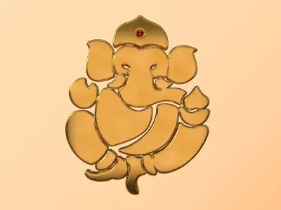 Lord Ganesh - Idol 3D model