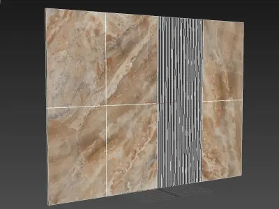 Wall Panel 21 3D model