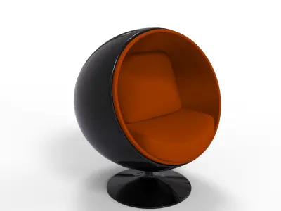 Chair Ball 3D model