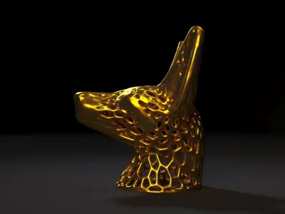 Anubis Voronoi 3D print model