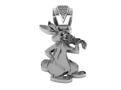 TIME MONEY PENDANT 3D PRINTABLE MODLE  3D print model