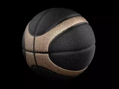 Molten Basketball - 3D print model 3D print model