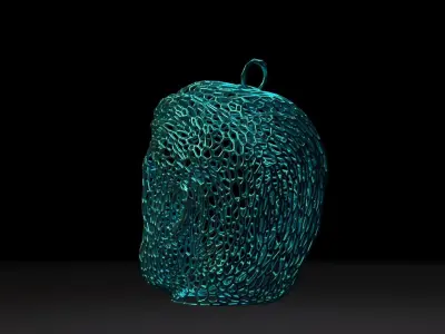 Captain America Christmas tree decoration 3D print model