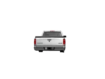 DODGE RAM 1500 SPORT 2003 Low-poly 3D model