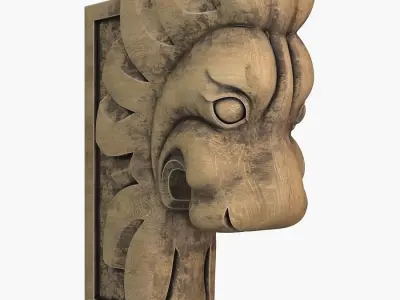 Lion cnc 3D print model